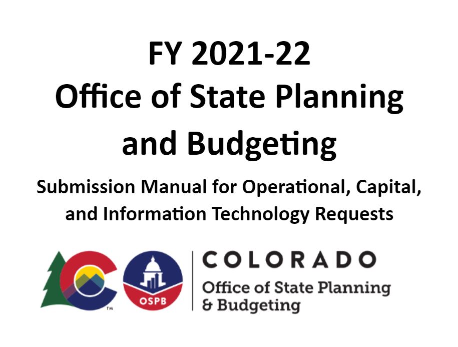 Submission Manual for Opera  onal, Capital,  and Informa  on Technology Requests PDF